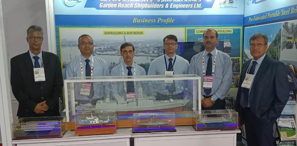 HON’BLE RAKSHA RAJYA MANTRI, SHRI SANJAY SETH AT THE GRSE STALL DURING THE EAST TECH SYMPOSIUM 2025, RANCHI, JHARKHAND - Thumbnail